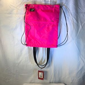 Nike reversible running Drawstring backpack New!